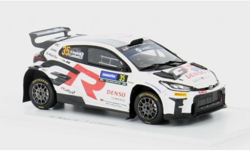 Coche miniatura Toyota Yaris 1/43 Spark GR Rally2 No.35 Gazoo Racing RC2 Rallye WM Rallye Schweden 2024 1:43 Toyota Yaris 1/43 Spark GR Rally2 No.35 Gazoo Racing RC2 Rallye WM Rallye Schweden 2024 1:43 coche miniatura