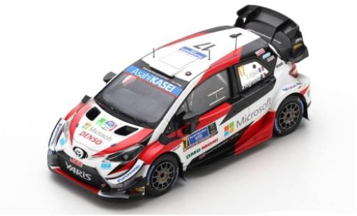 Toyota Yaris 1/43 Spark WRC No.17 Gazoo Racing Microsoft Rallye WM Rally Mexico 2020 S.Ogier/J.Ingrassia coche miniatura