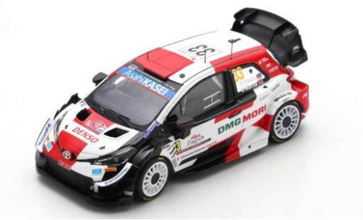 Coche miniatura Toyota Yaris 1/43 Spark WRC No.33 Gazoo Racing DMG MORI Rallye WM Rally Croatia 2021 E.Evans/S.Martin Toyota Yaris 1/43 Spark WRC No.33 Gazoo Racing DMG MORI Rallye WM Rally Croatia 2021 E.Evans/S.Martin coche miniatura