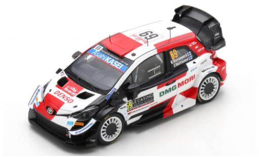 Coche miniatura Toyota Yaris 1/43 Spark WRC No.69 Gazoo Racing Rallye WM Rallye Monte Carlo 2021 K.Rovanperä/J.Halttunen Toyota Yaris 1/43 Spark WRC No.69 Gazoo Racing Rallye WM Rallye Monte Carlo 2021 K.Rovanperä/J.Halttunen coche miniatura