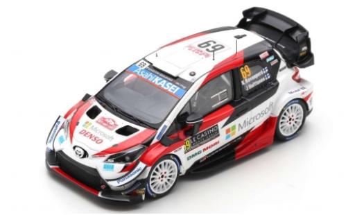 Toyota Yaris 1/43 Spark WRC No.69 Gazoo Racing WRT Microsoft Rallye WM Rally Monte Carlo 2020 K.Rovanperä/J.Halttunen coche miniatura