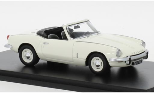 Triumph Spitfire 1/43 Spark 3 blanco 1967 coche miniatura
