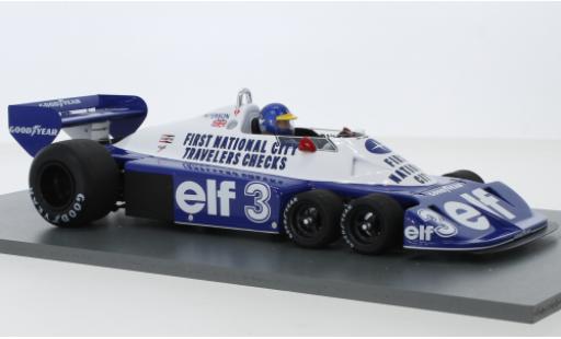Tyrrell P34 1/18 Spark No.3 elf (F) GP Brasilien 1977 R.Peterson coche miniatura