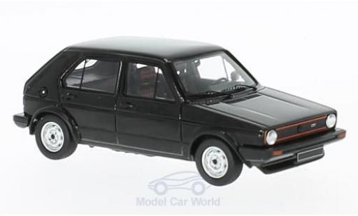 Coche miniatura Volkswagen Golf V 1/43 Spark 1 GTI negro 1976 Volkswagen Golf V 1/43 Spark 1 GTI negro 1976 coche miniatura