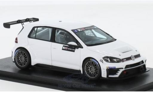 Volkswagen Golf 1/43 Spark GTI TCR 2016 Test Car coche miniatura