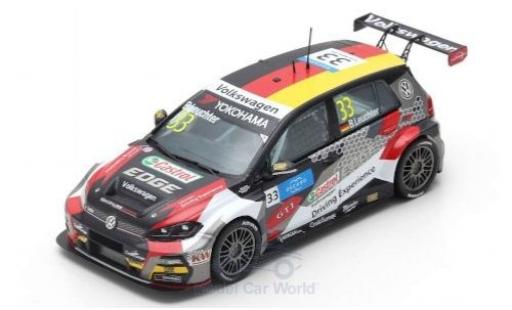 Volkswagen Golf 1/43 Spark GTI TCR No.14 Sebastien Loeb Racing WTCR Nürburgring 2019 J.Kristoffersson coche miniatura
