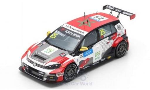 Volkswagen Golf 1/43 Spark GTI TCR No.25 Sebastien Loeb Racing WTCR Zandvoort 2019 M.Bennani coche miniatura