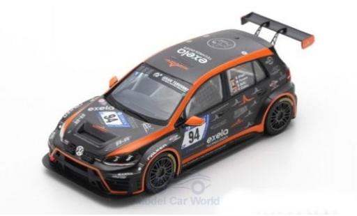 Volkswagen Golf 1/43 Spark GTI TCR No.94 MSC Sinzig 24h Nürburgring 2018 K.Kluge/M. Ferraro/S.Kuhs/A.Gabler coche miniatura