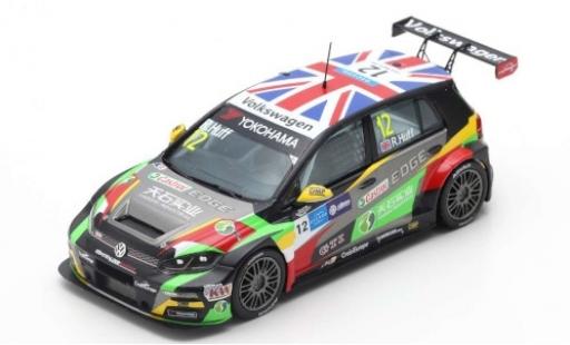 Volkswagen Golf 1/43 Spark VII GTI TCR No.12 WTCR Macau Guia Race 2018 R.Huff coche miniatura