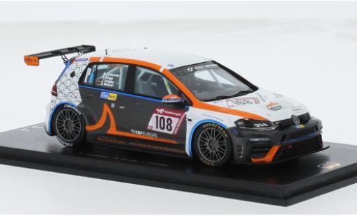 Volkswagen Golf 1/43 Spark VII TCR DSG No.108 sharky-racing by MSC Sinzig e.V. 24h Nürburgring 2023 1:43 coche miniatura