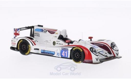 Coche miniatura Zytek Z11SN 1/43 Spark -Nissan No.41 Greaves Motorsport 24h Le Mans 2014 M.Munemann/A.Latif/J.Winslow Zytek Z11SN 1/43 Spark -Nissan No.41 Greaves Motorsport 24h Le Mans 2014 M.Munemann/A.Latif/J.Winslow coche miniatura