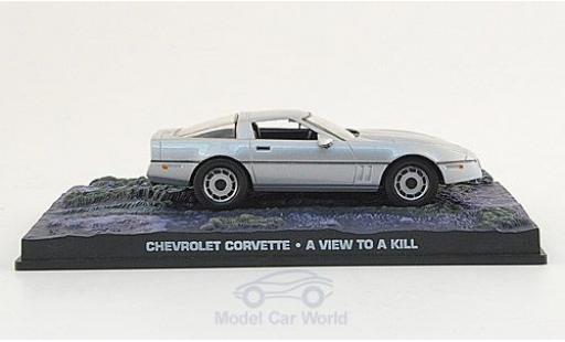 Coche miniatura Chevrolet Corvette 1/43 SpecialC gris James Bond 007 1987 Im Angesicht des Todes ohne Vitrine Chevrolet Corvette 1/43 SpecialC gris James Bond 007 1987 Im Angesicht des Todes ohne Vitrine coche miniatura