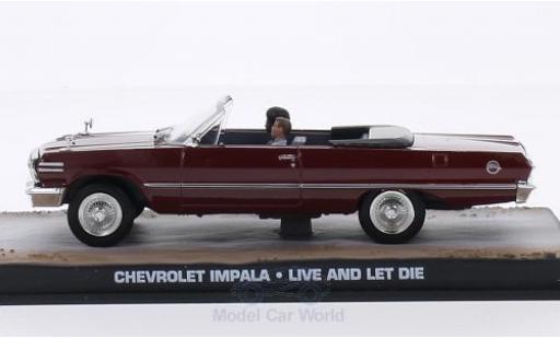 Coche miniatura Chevrolet Impala 1/43 SpecialC Convertible rojo James Bond 007 Leben und sterben lassen ohne Vitrine Chevrolet Impala 1/43 SpecialC Convertible rojo James Bond 007 Leben und sterben lassen ohne Vitrine coche miniatura