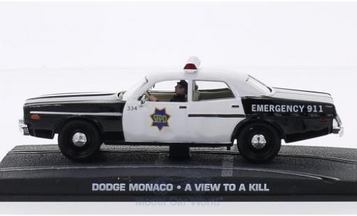 Dodge Monaco 1/43 SpecialC James Bond 007 Im Angesicht des Todes ohne Vitrine coche miniatura