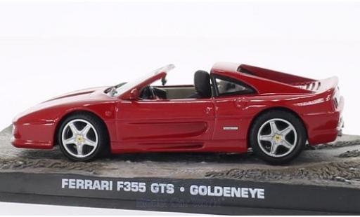 Coche miniatura Ferrari F355 1/43 SpecialC GTS rojo James Bond 007 Goldeneye ohne Vitrine Ferrari F355 1/43 SpecialC GTS rojo James Bond 007 Goldeneye ohne Vitrine coche miniatura