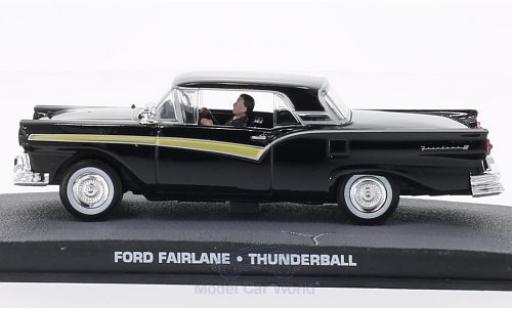 Coche miniatura Ford Fairlane 1/43 SpecialC negro James Bond 007 Feuerball ohne Vitrine Ford Fairlane 1/43 SpecialC negro James Bond 007 Feuerball ohne Vitrine coche miniatura
