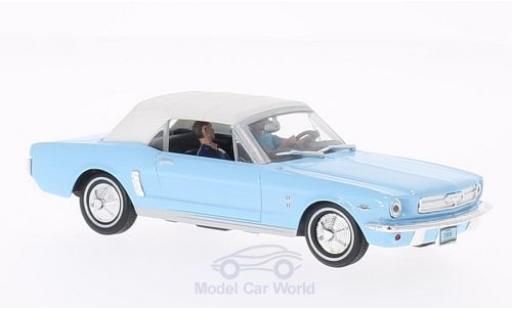 Ford Mustang 1/43 SpecialC Convertible azul/blanco James Bond 007 1965 Feuerball ohne Vitrine coche miniatura