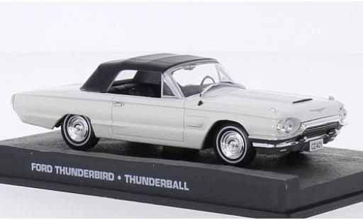 Coche miniatura Ford Thunderbird 1/43 SpecialC blanco James Bond 007 1965 boule de feu sans figurine sans Vitrine Ford Thunderbird 1/43 SpecialC blanco James Bond 007 1965 boule de feu sans figurine sans Vitrine coche miniatura