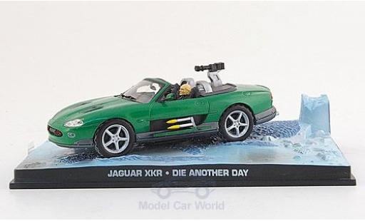 Jaguar XKR 1/43 SpecialC verde James Bond 007 2002 Stirb an einem anderen Tag ohne Vitrine coche miniatura