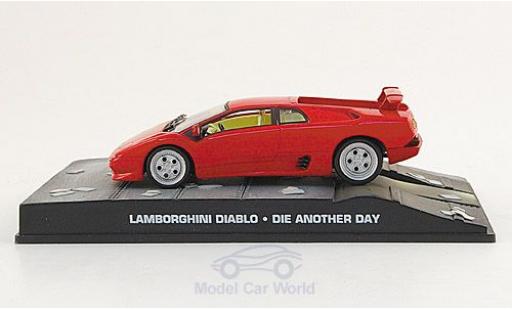 Lamborghini Diablo 1/43 SpecialC rojo James Bond 007 2002 Stirb an einem anderen Tag ohne Vitrine coche miniatura