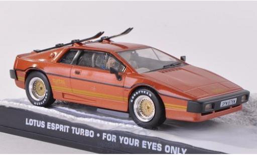 Coche miniatura Lotus Esprit 1/43 SpecialC Turbo kupfer James Bond 007 For Your Eyes Only ohne Vitrine Lotus Esprit 1/43 SpecialC Turbo kupfer James Bond 007 For Your Eyes Only ohne Vitrine coche miniatura