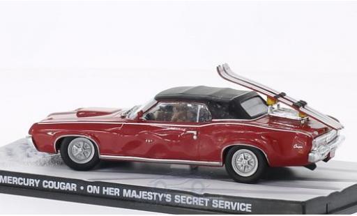 Coche miniatura Mercury Cougar 1/43 SpecialC Convertible rojo James Bond 007 Im Geheimdienst Ihrer Majestät ohne Vitrine Mercury Cougar 1/43 SpecialC Convertible rojo James Bond 007 Im Geheimdienst Ihrer Majestät ohne Vitrine coche miniatura