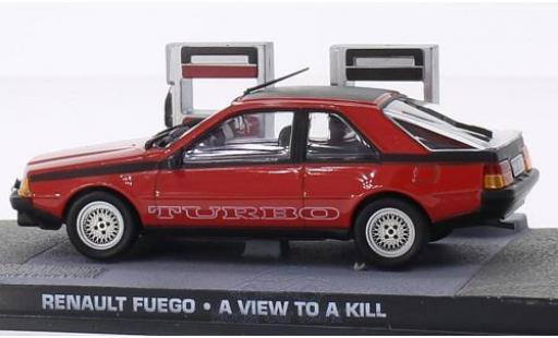 Renault Fuego 1/43 SpecialC rojo/negro James Bond 007 Im Angesicht des Todes coche miniatura