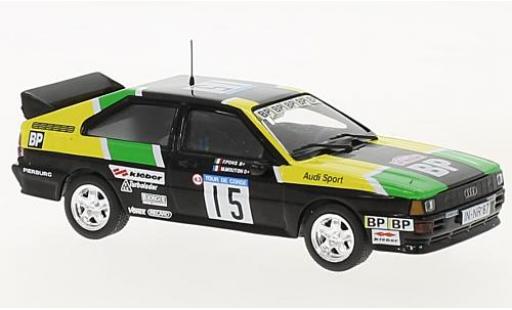 Coche miniatura Audi Quattro 1/43 SpecialC No.15 Rallye WM Rallye Tour de Corse 1981 Audi Quattro 1/43 SpecialC No.15 Rallye WM Rallye Tour de Corse 1981 coche miniatura