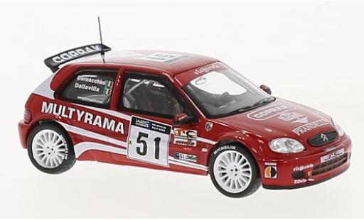 Citroen Saxo 1/43 SpecialC SAXO S1600 No.51 Rallye WM Rallye Sanremo 2002 coche miniatura