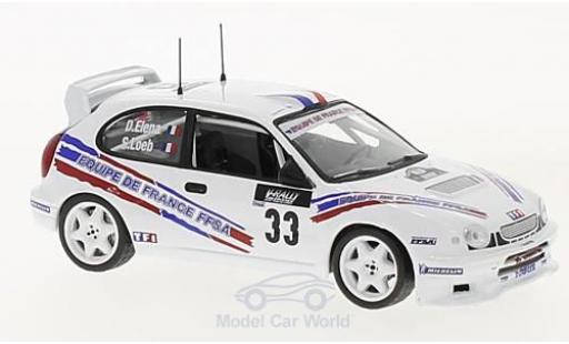Toyota Corolla 1/43 SpecialC WRC No.33 Rallye WM Rallye Tour de Corse 2000 S.Loeb/D.Elena ohne Vitrine coche miniatura