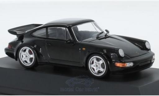 Porsche 964 Turbo 1/43 SpecialC 911 () Turbo negro 1990 911 Collection coche miniatura