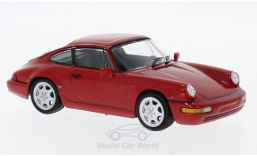 Porsche 964 SC 1/43 SpecialC 911 Carrera 4 rojo 1991 911 Collection coche miniatura