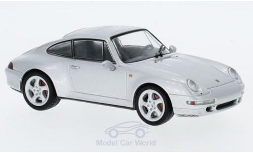 Porsche 993 4S 1/43 SpecialC 911 Carrera 4S gris 1995 911 Collection coche miniatura