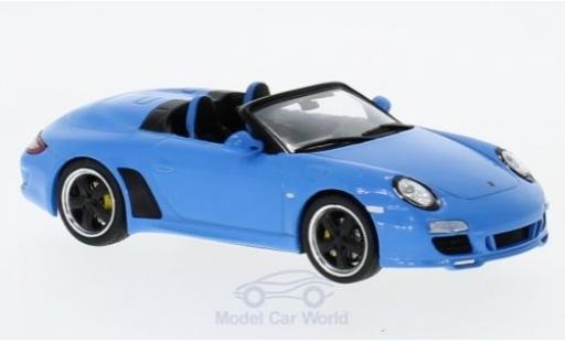 Porsche 997 Speedster 1/43 SpecialC 911 Speedster azul 2010 911 Collection coche miniatura