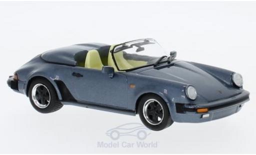 Porsche 930 Speedster 1/43 SpecialC 911 Speedster metalico azul 1989 911 Collection coche miniatura