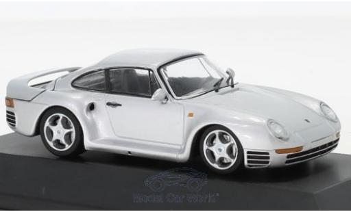 Porsche 930 1/43 SpecialC 959 gris 1986 911 Collection coche miniatura
