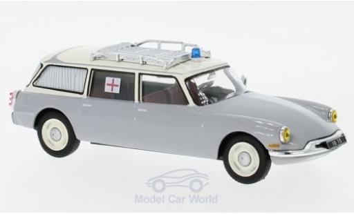 Coche miniatura Citroen ID 19 1/43 SpecialC Break gris/beige Ambulance 1962 ohne Vitrine Citroen ID 19 1/43 SpecialC Break gris/beige Ambulance 1962 ohne Vitrine coche miniatura