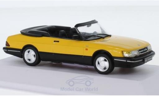 Saab 900 1/43 SpecialC Cabriolet Monte Carlo amarillo 1991 coche miniatura