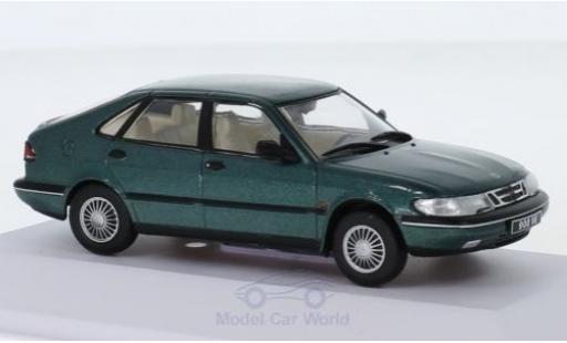 Saab 900 1/43 SpecialC SE V6 metalico verde 1994 coche miniatura