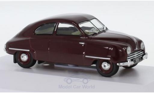 Saab 92B 1/43 SpecialC rojo 1954 coche miniatura