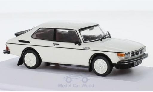 Coche miniatura Saab 99 1/43 SpecialC Turbo Projootype blanco 1977 Saab 99 1/43 SpecialC Turbo Projootype blanco 1977 coche miniatura
