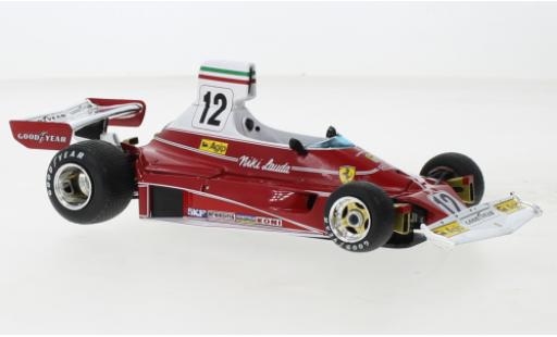 Coche miniatura Ferrari 312 1/24 SpecialC .-119 T No.12 formule 1 1975 Ferrari 312 1/24 SpecialC .-119 T No.12 formule 1 1975 coche miniatura