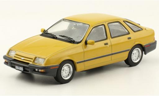 Ford Sierra 1/43 SpecialC 1.6L amarillo 1984 coche miniatura