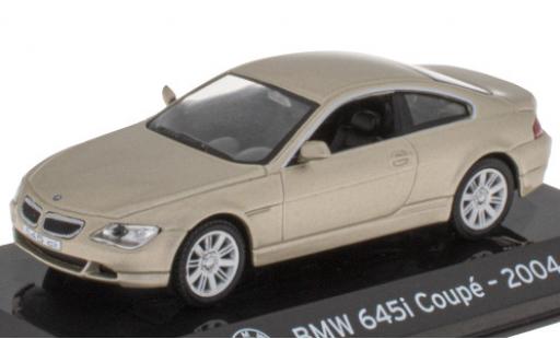 Bmw 645 1/43 SpecialC i (E63) metalico beige 2004 coche miniatura