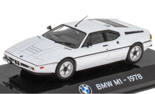 Coche miniatura Bmw M1 1/43 SpecialC blanco 1978 Bmw M1 1/43 SpecialC blanco 1978 coche miniatura