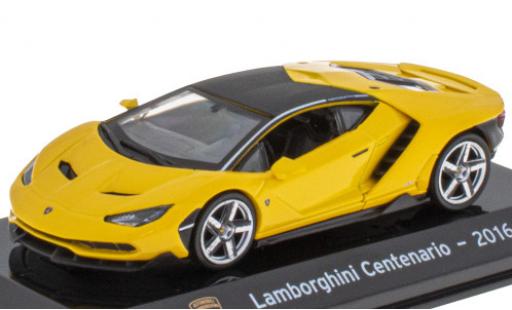 Coche miniatura Lamborghini Centenario 1/43 SpecialC amarillo/matt-negro 2016 Lamborghini Centenario 1/43 SpecialC amarillo/matt-negro 2016 coche miniatura