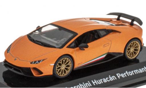 Coche miniatura Lamborghini Huracan 1/43 SpecialC Performante metalico naranja/Dekor 2017 Lamborghini Huracan 1/43 SpecialC Performante metalico naranja/Dekor 2017 coche miniatura