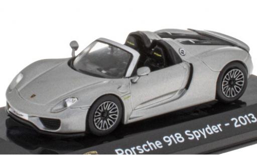 Coche miniatura Porsche 918 1/43 SpecialC Spyder metalico gris 2013 Porsche 918 1/43 SpecialC Spyder metalico gris 2013 coche miniatura