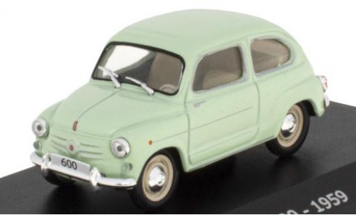Coche miniatura Fiat 600 1/43 SpecialC SpecialC.-122 la chaux 1959 Fiat 600 1/43 SpecialC SpecialC.-122 la chaux 1959 coche miniatura