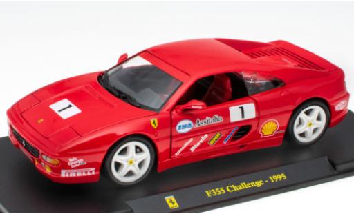 Ferrari F355 1/24 SpecialC Challenge rojo No.1 1995 coche miniatura